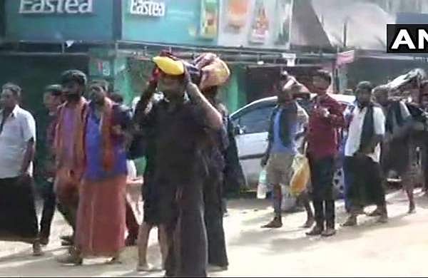 ഭക്തര്‍ എത്തിത്തുടങ്ങി, മാസപൂജയ്ക്കായി നട നാളെ തുറക്കും; ശബരിമലയില്‍ അതീവ സുരക്ഷ