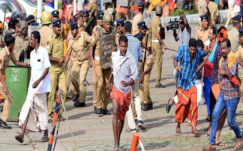ശബരിമല അക്രമം : വ്യാപക അറസ്റ്റ്, കൊച്ചിയിൽ 126 പേർ പിടിയിൽ
