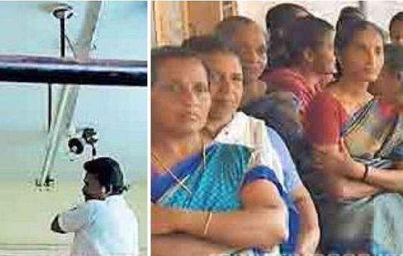 കഴുത്തിൽ കുരുക്കുമായി പ്രസിഡന്റ്, പ്രതിഷേധവുമായി വനിതാ അം​ഗങ്ങൾ, ചാർജ് എടുക്കാനാകാതെ സെക്രട്ടറി ; നാവായിക്കുളം പഞ്ചായത്തിൽ അരങ്ങേറിയത് നാടകീയ രം​ഗങ്ങൾ
