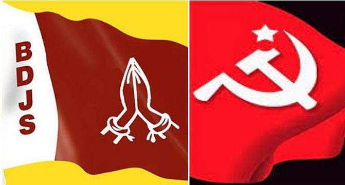 പാദസേവ ചെയ്യുന്നവരുടെയും കുഴലൂത്തുകാരുടെയും ആള്‍ക്കൂട്ടം, ബിഡിജെഎസില്‍ പൊട്ടിത്തെറി, നേതാക്കള്‍ സിപിഎമ്മിലേക്ക്