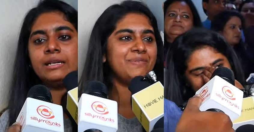 ആരാധകര്ക്ക് മുന്പില് നിറകണ്ണുകളോടെ നിമിഷ; (വീഡിയോ)