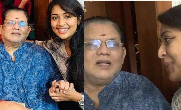 നവ്യയ്‌ക്കൊപ്പം 'മാണിക്യവീണയുമായി' പാടി ജഗതി ശ്രീകുമാര്‍; വൈറലായി വീഡിയോയും ചിത്രവും 