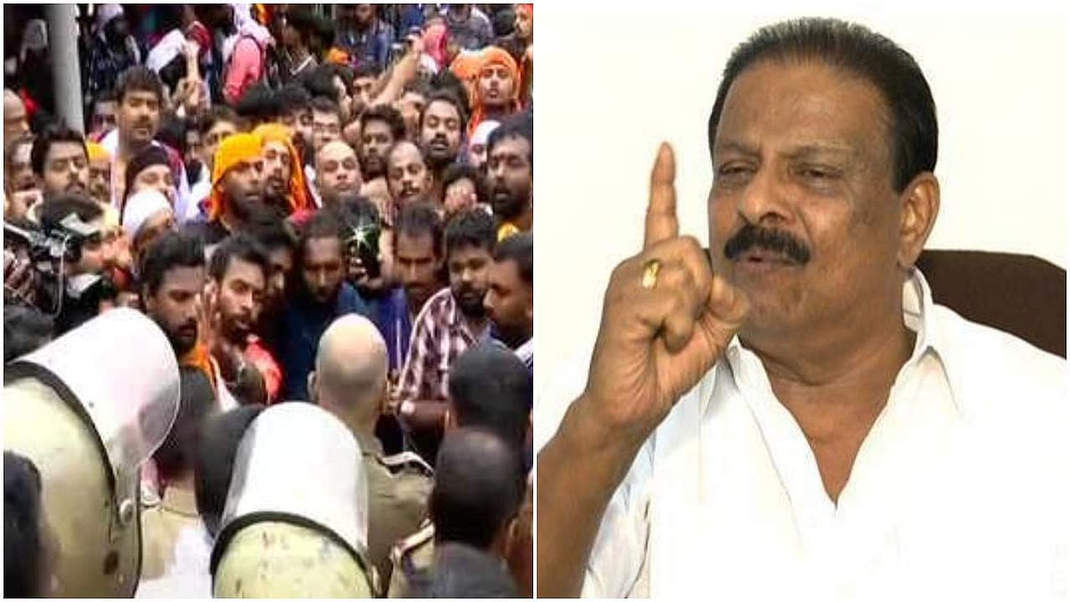 യുവതികള്‍ ശബരിമലയില്‍ പ്രവേശിച്ചാല്‍ തടയുമെന്ന് കെ സുധാകരന്‍ 