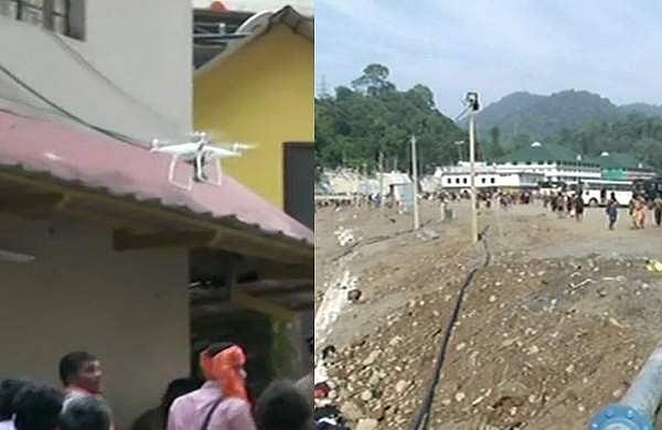 തിരക്കില്ലാതെ ആദ്യ ദിനം, തീര്‍ഥാടകരുടെ എണ്ണത്തില്‍ ഇടിവ്; നിരീക്ഷണത്തിന് ഡ്രോണ്‍, കനത്ത സുരക്ഷ