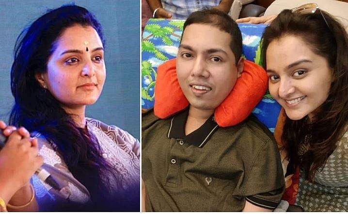 'കൃഷ്ണകുമാര്‍ നിങ്ങള്‍ ചിറകില്ലാത്തവനല്ല, ഉയര്‍ന്നു പറക്കൂ'; 30  വര്‍ഷമായി ചക്രകസേരയില്‍, ഇഷ്ടപ്രകാരം ചലിപ്പിക്കാനാവുന്നത് കണ്ണുകള്‍ മാത്രം; യുവാവിന് ആശംസയുമായി മഞ്ജു വാര്യര്‍