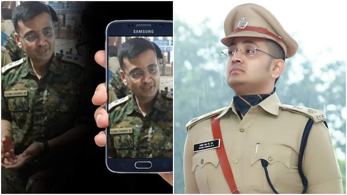 ഹരിവരാസനം തൊഴാനെത്തിയ യതീഷ് ചന്ദ്ര മരണമാസ്; തൊപ്പിയില്‍ ഭക്തരുടെ പൊന്‍തൂവല്‍