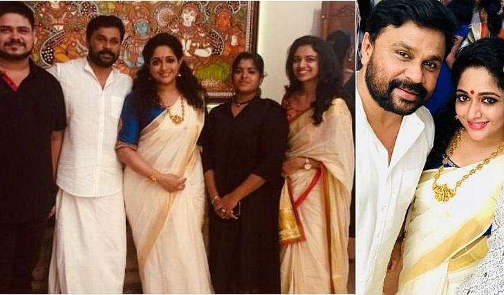 കുഞ്ഞനുജത്തിക്ക് പേരിടാന്‍ കസവുസാരി ചുറ്റി മിടുക്കിയായി മീനാക്ഷി; വൈറലായി ചിത്രങ്ങള്‍ 