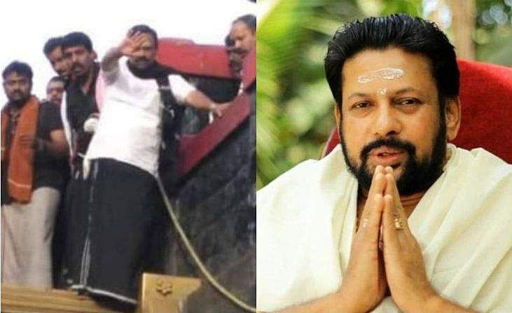 ഇരുമുടിക്കെട്ടില്ലാതെ പതിനെട്ടാംപടി കയറിയത് ആചാര ലംഘനമെന്ന് തന്ത്രി; വൽസൻ തില്ലങ്കേരി വിവാദം പുകയുന്നു 