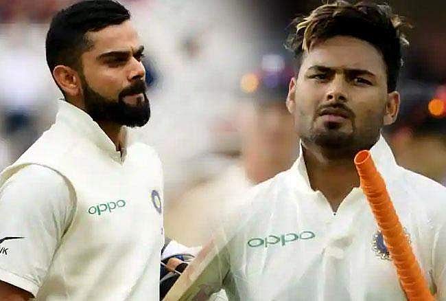 ബൗളിങ് മാറ്റത്തിന് കോഹ് ലിക്ക് പന്തിന്റെ നിര്‍ദേശം; അമ്പരന്ന് കോഹ് ലിയും