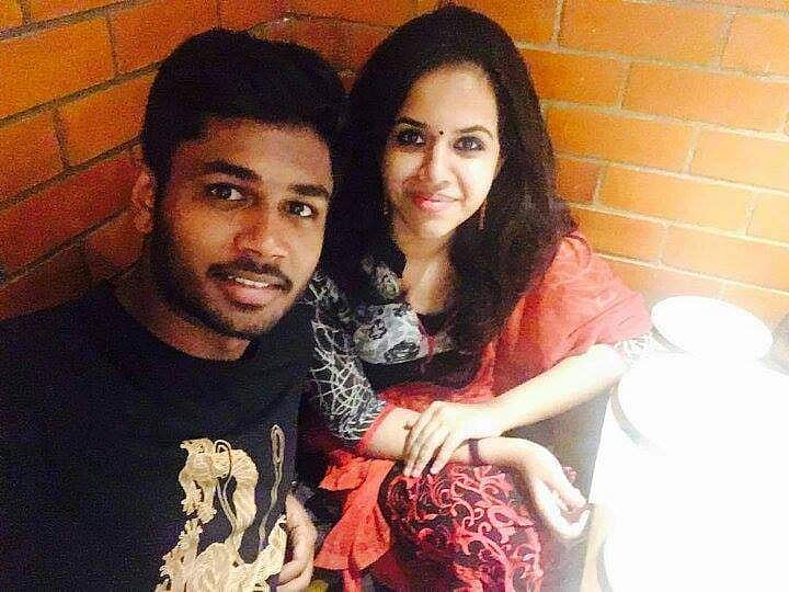 അഞ്ചുവര്‍ഷം നീണ്ട പ്രണയത്തിന് സാഫല്യം; സഞ്ജു സാംസണ്‍ വിവാഹിതനായി 
