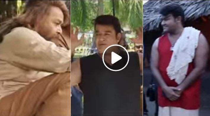 മോഹന്‍ലാലും ഇന്നസെന്റും: ഒടിയന്റെ സാഹസികമായ മേക്കിങ്ങ് വീഡിയോ കാണാം