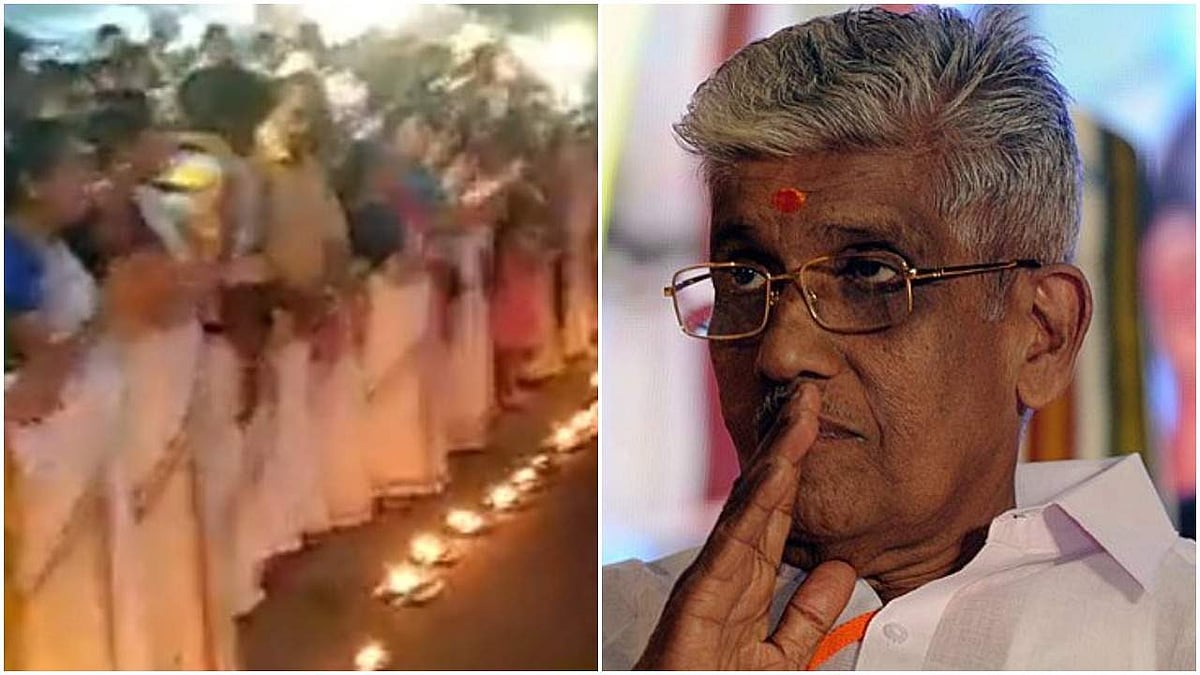 ശബരിമല യുവതി പ്രവേശം: അയ്യപ്പജ്യോതിയില്‍ സുകുമാരന്‍ നായര്‍ പങ്കെടുത്തില്ല