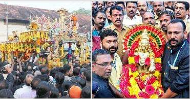 തങ്ക അങ്കി ഘോഷയാത്ര ഇന്ന് സന്നിധാനത്തെത്തും ; മണ്ഡലപൂജ നാളെ ; ശബരിമലയിൽ കനത്ത സുരക്ഷ