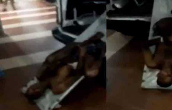 സ്ട്രക്ചറില്‍ തലകീഴായി നിര്‍ത്തിയ സംഭവം: രോഗി മരിച്ചു, ആംബുലന്‍സ് ഡ്രൈവര്‍ക്കെതിരെ കേസ്