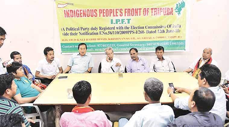 'ഗോത്രവര്‍ഗക്കാര്‍ക്ക് പ്രത്യേക സംസ്ഥാനം വേണമെന്ന ആവശ്യത്തില്‍ പിന്നോട്ടില്ല' ; ബിജെപിയെ വെട്ടിലാക്കി സഖ്യകക്ഷിയായ ഐപിഎഫ്ടി