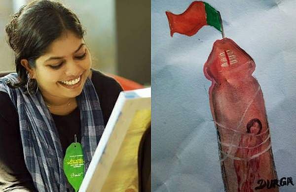 കത്തുവ പീഡനത്തിലെ പ്രതിഷേധം : ദുര്‍ഗാമാലതിയുടെ വീടിന് നേര്‍ക്ക് കല്ലേറ്
