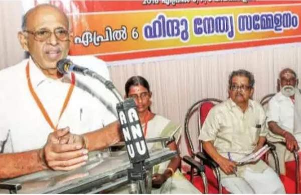 കപട മതേതരത്വം കേരളത്തില്‍ ഹിന്ദുക്കളെ ഒറ്റപ്പെടുത്തുന്നു: ജസ്റ്റിസ് രാമചന്ദ്രന്‍