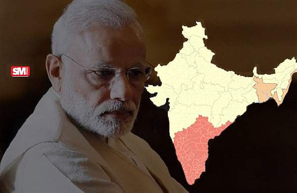2019ല്‍ ബിജെപിക്ക് വലിയ തിരിച്ചടി ലഭിക്കുക ദക്ഷിണേന്ത്യയില്‍ നിന്ന്; 63ശതമാനം ജനങ്ങളും മോദിക്കെതിരെന്ന് സര്‍വ്വേ
