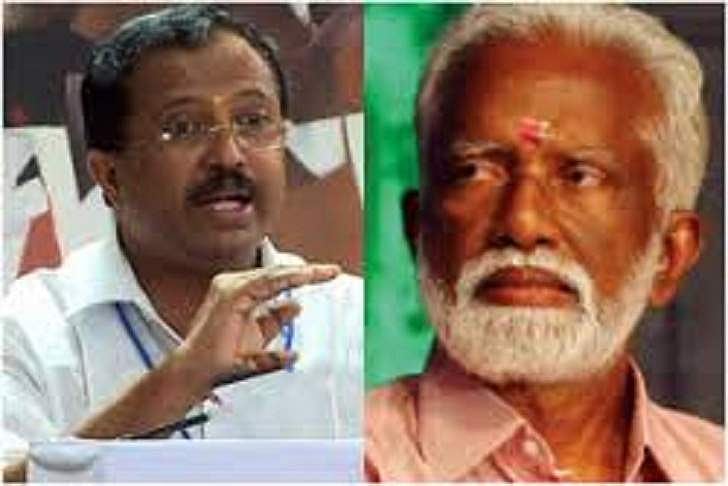 വെള്ളാപ്പള്ളിയ്ക്ക് മറുപടി പറയാനില്ലെന്ന് വി മുരളീധരന്‍ ; കേന്ദ്രനേതൃത്വത്തിന്റെ സമയക്കുറവാണ് കാരണമെന്ന് കുമ്മനം