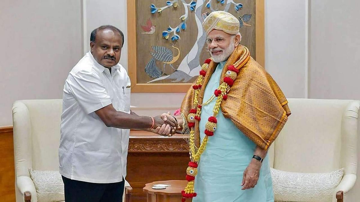 എന്റെ കരുതല്‍ കര്‍ണാടകയുടെ ഫിറ്റ്‌നസ് ; മോദിയുടെ ഫിറ്റ്‌നസ് ചലഞ്ച് തളളി കുമാരസ്വാമി