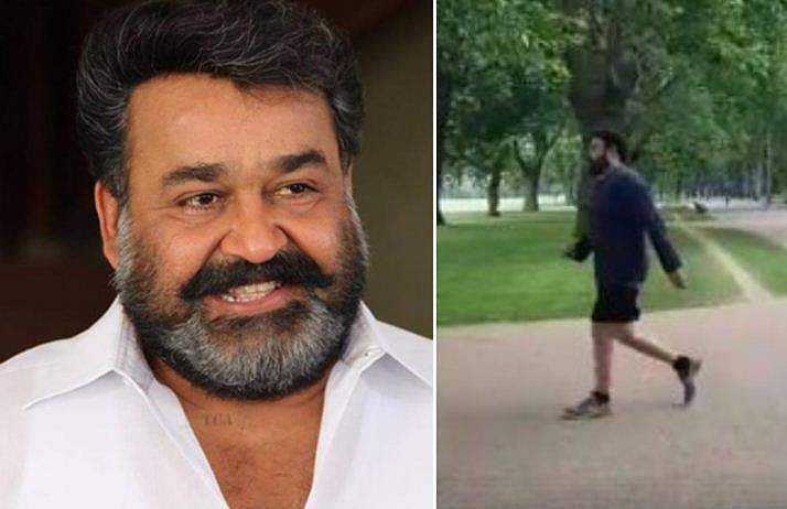 ലണ്ടനില്‍ ഓടി വെള്ളം കുടിച്ച് മോഹന്‍ലാല്‍; മൂന്നാമത്തെ ഫിറ്റ്‌നസ് വീഡിയോ പുറത്തുവിട്ടു