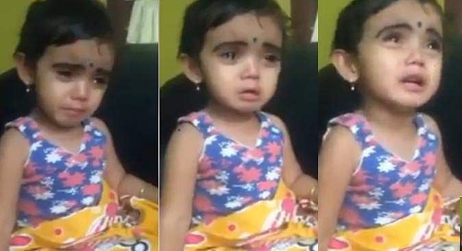 എന്തിനാ ആ പാവം ചെടിയെ മുറിച്ചത്: കരഞ്ഞ് തളര്‍ന്ന് ഇഷ; പരിസ്ഥിതി ദിനത്തില്‍ വിഡിയോ വൈറലാകുന്നു