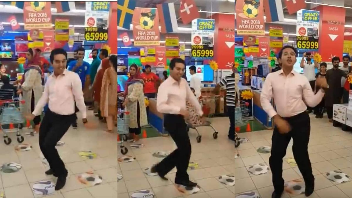 ഇന്ത്യന് പാട്ടിന് പാക്കിസ്ഥാന് യുവാവിന്റെ നൃത്തം; കൊല മാസായി മെഹ്റോസ്