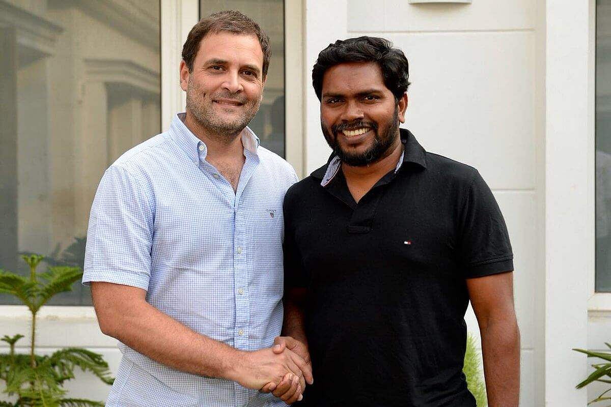 രാഹുല്‍ ഗാന്ധിയും പാ രഞ്ജിത്തും കൂടിക്കാഴ്ച നടത്തി: സംസാരിച്ചത് രാഷ്ട്രീയവും സിനിമയും