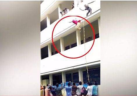പരിശീലനം പാളി, കെട്ടിടത്തിന്റെ മുകളില്‍ നിന്നും വീണ് തലയിടിച്ച് വിദ്യാര്‍ത്ഥിനി ദാരുണമായി മരിച്ചു