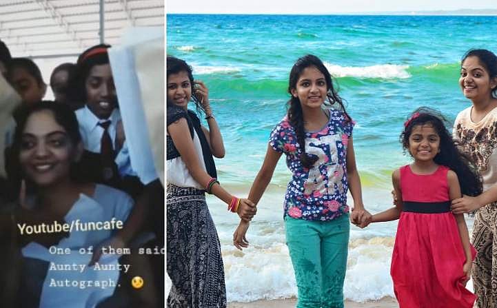 ആന്റി ആന്റി... ഓട്ടോഗ്രാഫ്; അനിയത്തിയുടെ സ്‌കൂളില്‍ പോയ അഹാനയ്ക്ക് പിള്ളേര് കൊടുത്ത പണി