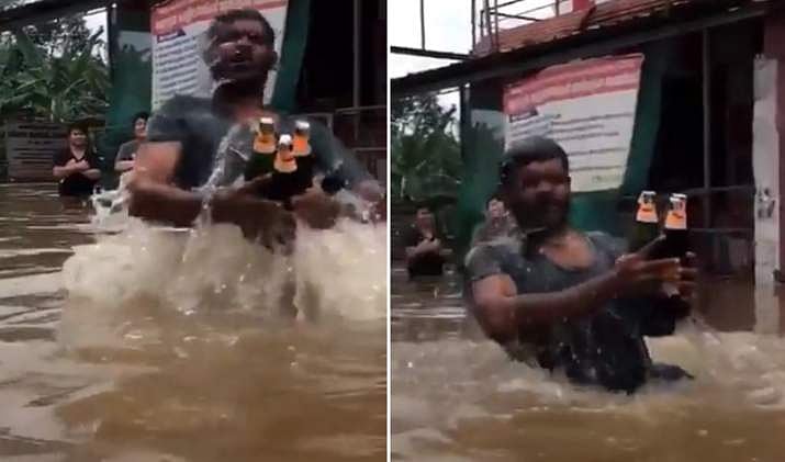 ഒരു കുപ്പി വാങ്ങാന്‍ നരസിംഹത്തിലെ മോഹന്‍ലാല്‍ ആവണം, ഇതാണ് കേരളത്തിന്റെ അവസ്ഥ; ബിവറേജസില്‍ നിന്നുള്ള വീഡിയോ സൂപ്പര്‍ഹിറ്റ്