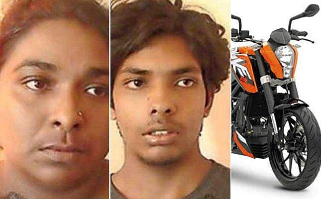 കൊലയ്ക്ക് സഹായിച്ചതിന് അമ്മയുടെ വക ഒരു ലക്ഷം രൂപയുടെ ബൈക്ക്; വീട്ടമ്മയുടെ കൊലപാതകത്തില്‍ അമ്മയും മകനും അറസ്റ്റില്‍