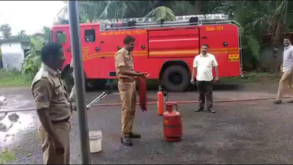 ഗ്യാസ് സിലിണ്ടര്‍ തുറന്നുവിട്ട് യുവാവിന്റെ ആത്മഹത്യാഭീഷണി; ഫയര്‍ഫോഴ്‌സിന്റെ നാടകീയ ഇടപെടല്‍ കണ്ട് നാട്ടുകാര്‍ ഞെട്ടി