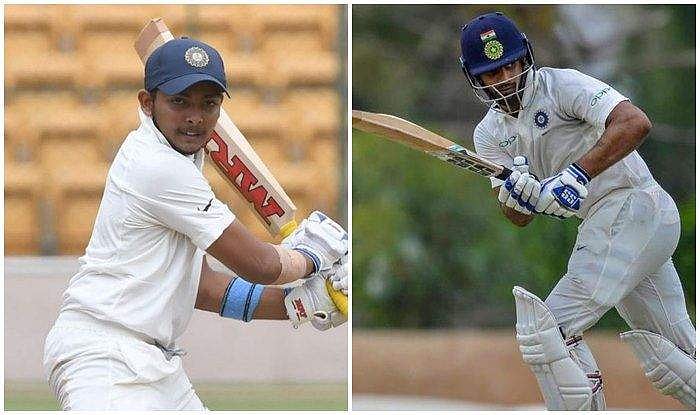 മികവിന് അംഗീകാരം; പ്രിഥ്വി ഷ, ഹനുമ വിഹാരി നടാടെ ഇന്ത്യന്‍ ടീമില്‍; മുരളി വിജയ്, കുല്‍ദീപ് യാദവ് പുറത്ത്