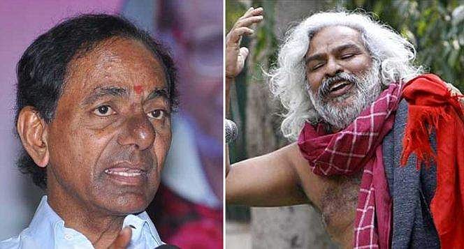 തെലങ്കാന നിയമസഭാ തെരഞ്ഞെടുപ്പില്‍ മുഖ്യമന്ത്രി ചന്ദ്രശേഖര റാവുവിന്  അപ്രതീക്ഷിത എതിരാളി ? ; വിപ്ലവ കവി ഗദ്ദാര്‍ റാവുവിനെതിരെ മല്‍സരിച്ചേക്കുമെന്ന് റിപ്പോര്‍ട്ട്