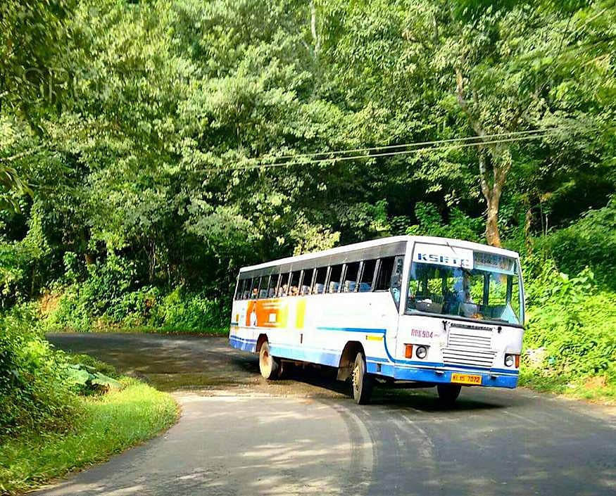 കെഎസ്ആര്ടിസി ബസ്സ് താഴ്ചയിലേക്ക് മറിഞ്ഞു; 20 പേര്ക്ക് പരുക്ക്