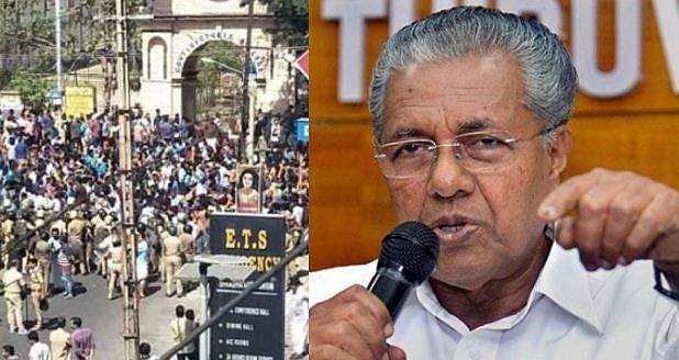 ശബരിമലയില്‍ അക്രമമുണ്ടാക്കാന്‍ ഗൂഢാലോചന നടത്തി; വര്‍ഗീയ ധ്രുവീകരണത്തിന് ശ്രമിച്ചു, ആര്‍എസ്എസിനെ പ്രതിക്കൂട്ടിലാക്കി മുഖ്യമന്ത്രിയുടെ റിപ്പോര്‍ട്ട്