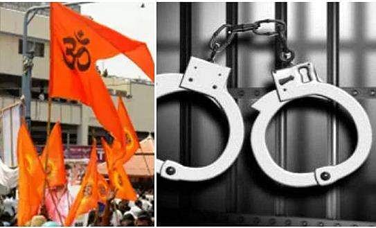 ഹര്‍ത്താലിനിടെ ബോംബേറ് : അഞ്ച് ആര്‍എസ്എസ് പ്രവര്‍ത്തകര്‍ അറസ്റ്റില്‍