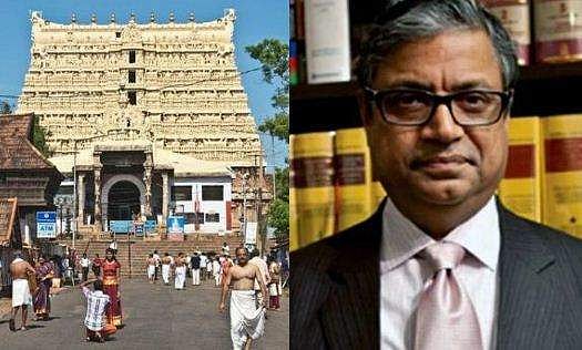 പദ്മനാഭ സ്വാമി ക്ഷേത്രത്തിന്റെ അമിക്കസ് ക്യൂറി സ്ഥാനം ഗോപാല്‍ സുബ്രഹ്മണ്യം ഒഴിയുന്നു;  വ്യക്തിപരമായ കാരണമെന്ന് സുപ്രിം കോടതിയില്‍ 