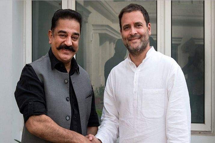 രാഹുലിനെ പ്രകീര്‍ത്തിച്ചു, പ്രിയങ്കയെ സ്വാഗതം ചെയ്ത് കമല്‍ഹാസന്‍; സഖ്യമുണ്ടാക്കും