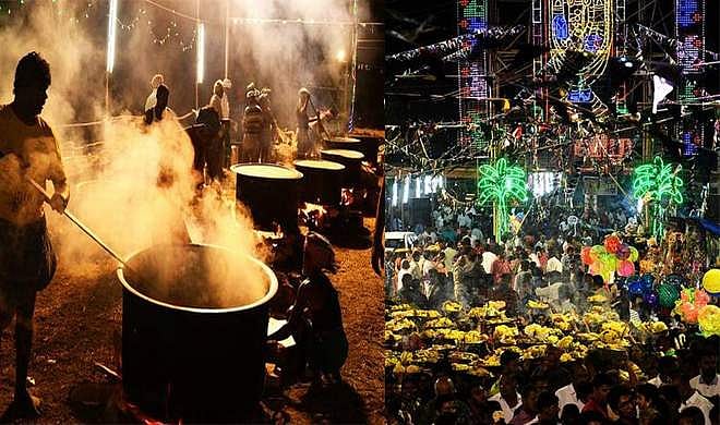 ബീഫിന്റെ പേരില്‍ തമ്മില്‍ തല്ലുന്ന കാലത്ത് പ്രസാദമായി മട്ടണ്‍ ബിരിയാണി; ഇതാ ഇങ്ങനെയും ഒരു ക്ഷേത്രം (വീഡിയോ)