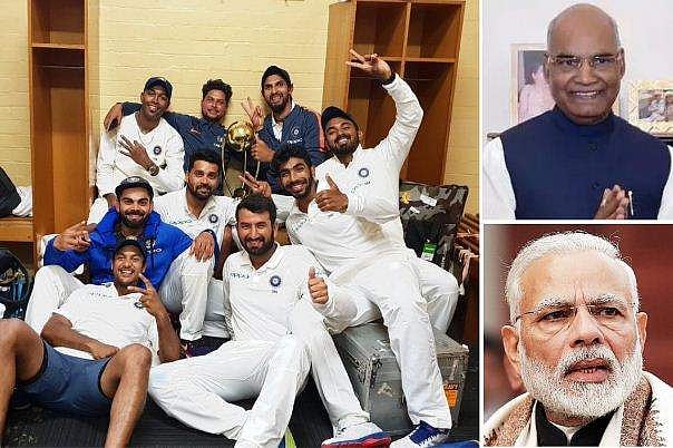 ഇതൊരു ശീലമാക്കാം; വരാനിരിക്കുന്ന പരമ്പരകളിലും വിജയം തുടരട്ടെ- ഇന്ത്യൻ ടീമിന് അഭിനന്ദനവുമായി രാഷ്ട്രപതിയും പ്രധാനമന്ത്രിയും