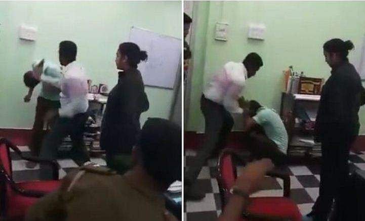 ഫേയ്‌സ്ബുക്കില്‍ ഭാര്യയെ അവഹേളിച്ചു, യുവാവിനെ മലയാളി ഐഎഎസ് ഓഫിസര്‍ പൊലീസ് സ്റ്റേഷനിലിട്ട് മര്‍ദിച്ചു; വീഡിയോ