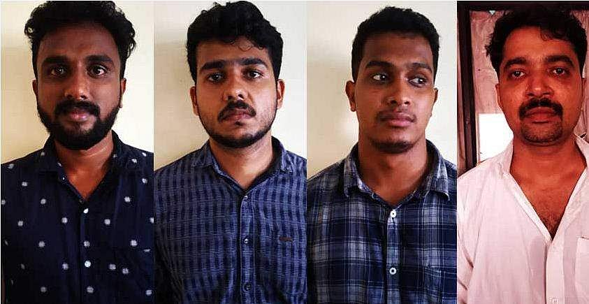 ക്രൈംബ്രാഞ്ച് ഉദ്യോഗസ്ഥര്‍ ചമഞ്ഞ് യുവതികളുടെ മുറിയില്‍ കടന്നുകയറി, നഗ്നരാക്കി ചിത്രങ്ങള്‍ പകര്‍ത്തി, കൊള്ളയടിച്ചു; ഓണ്‍ലൈന്‍ സെക്‌സ് റാക്കറ്റ് സംഘം അറസ്റ്റില്‍