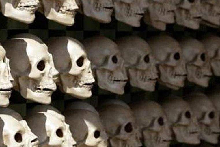 40 തലയോട്ടികള്‍, ഡസന്‍കണക്കിന് അസ്ഥികള്‍; ഭരണിയിലിട്ടു വച്ച ഭ്രൂണം; റെയ്ഡില്‍ കണ്ടത് ഞെട്ടിക്കുന്ന കാര്യങ്ങള്‍, സാത്താന്‍ പൂജയെന്നു സംശയം