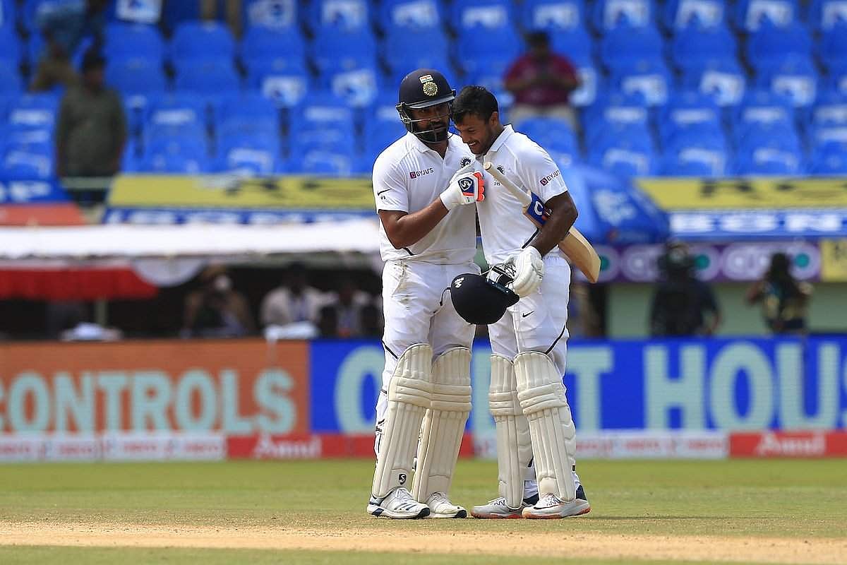 പുതിയ ഓപണിങ് സഖ്യം 'ക്ലിക്കായി'; രോഹിതും മായങ്കും ക്രീസ് വിട്ടത് റെക്കോര്‍ഡുകളുടെ പെരുമഴ പെയ്യിച്ച്
