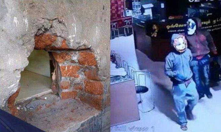 മൃ​​ഗങ്ങളുടെ മുഖമൂടി ധരിച്ചെത്തി, അകത്തുകടന്നത് സ്കൂൾ മതിൽ കുത്തിപ്പൊളിച്ച്, മുളകുപൊടി പ്രയോ​ഗവും; ഞെട്ടിച്ച മോഷണകഥ ഇങ്ങനെ 
