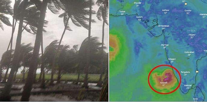 മഹ ചുഴലിക്കാറ്റ് രാത്രിയോടെ അതി ശക്തമാകും; കേരളത്തിൽ മഴ കനക്കും; ജാ​ഗ്രത പാലിക്കണം