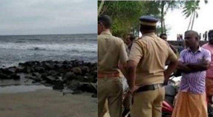 ആറാട്ടുകടവിലെ കടലില്‍  കാണാതായ വിദ്യാര്‍ത്ഥികളുടെ മൃതദേഹം കരയ്ക്കടിഞ്ഞു; തിരയില്‍പ്പെട്ടത് കടലില്‍വീണ പന്ത് എടുക്കുന്നതിനിടെ