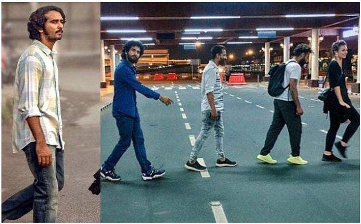 ‌'കുമ്പളങ്ങി'യിലെ റോഡ് നടത്തം ആവർത്തിച്ച് ഷെയ്ൻ; ഏറ്റെടുത്ത് ആരാധകർ 